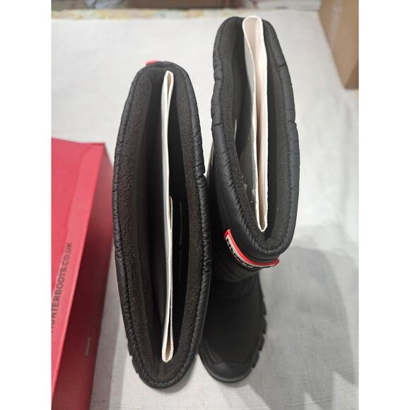 Hunter Womens Intrepid Black Snow Boots Size 6 - Picture 3 of 13